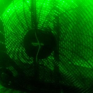 A cool fan it change colors and everything